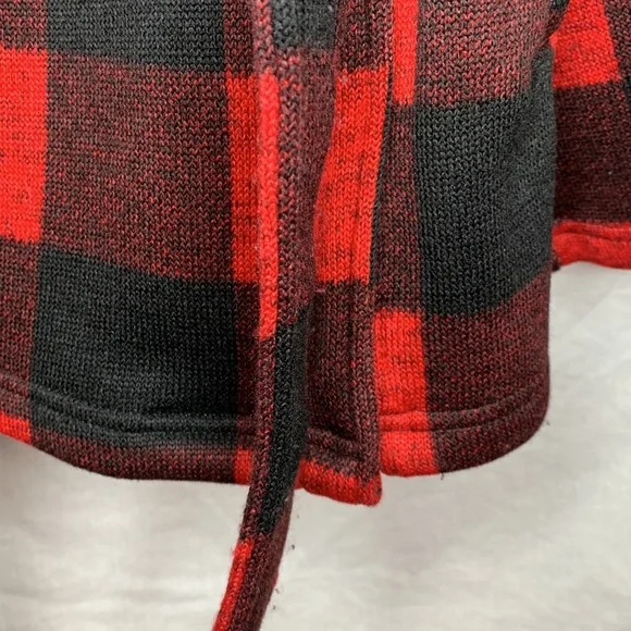 vintage Madden Girl plaid belted full zip coat - Picture 10 of 13